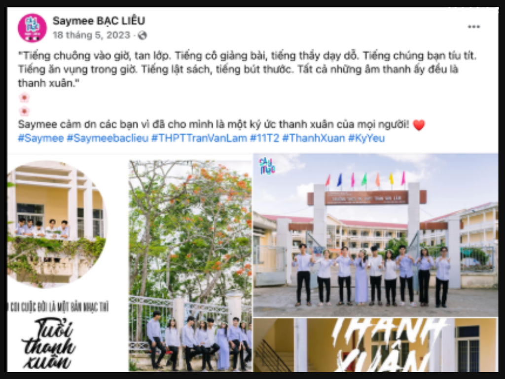 Chiến dịch Marketing Sim x Saymee